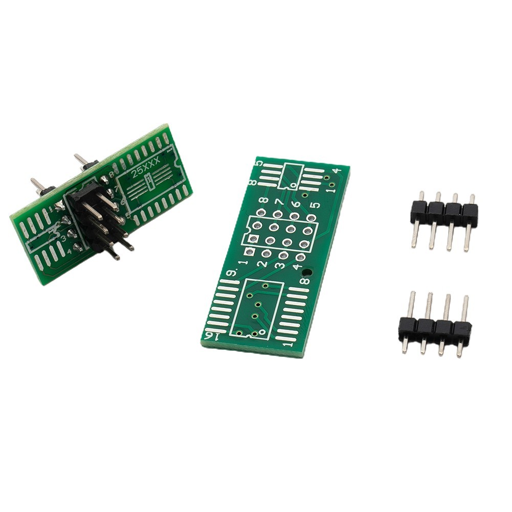 1 Set USB Programmer SOP8 To DIP8 Test Programming Folder CH341A Module