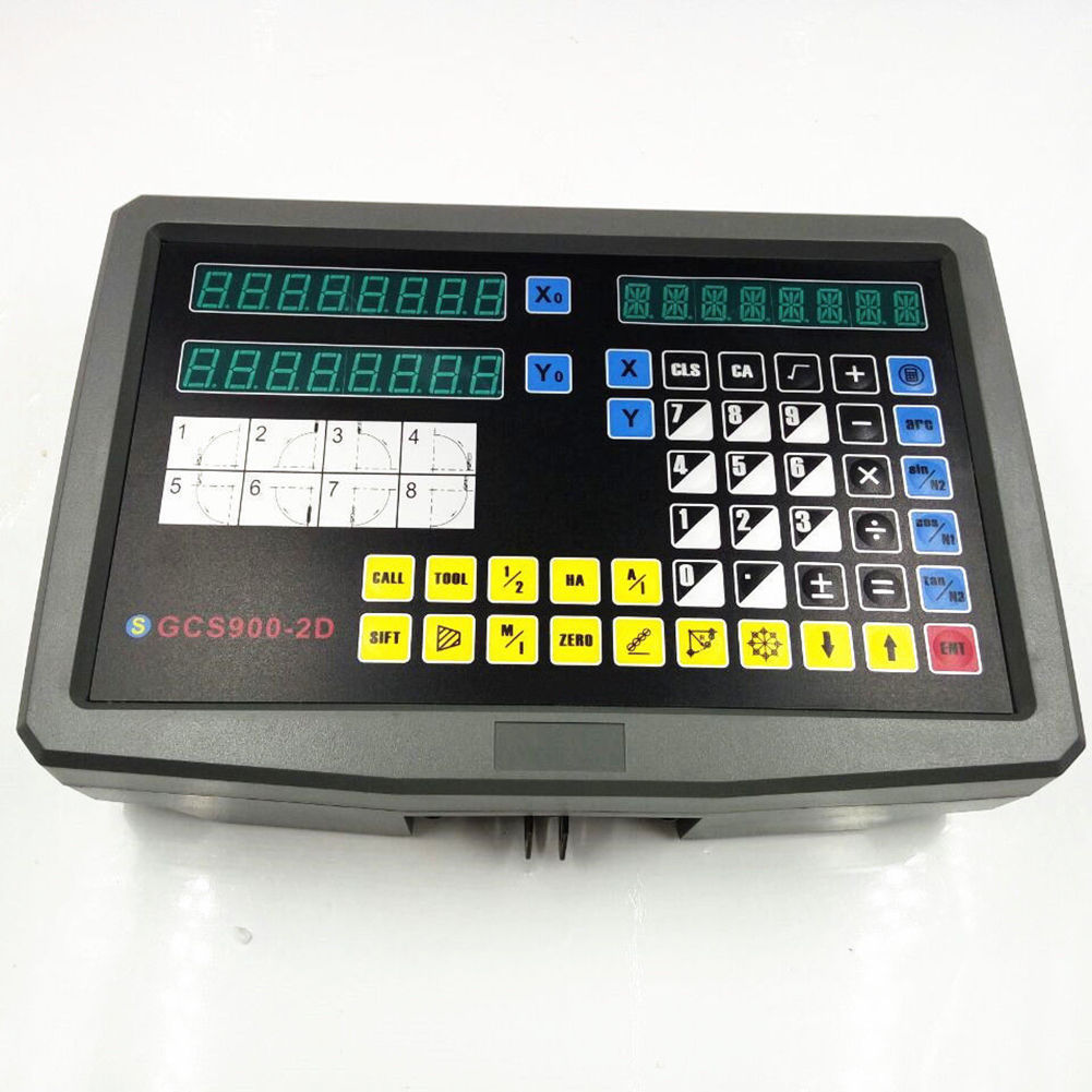 GCS900-2D 2 Axis DRO Digital Readout for Milling Grinding Lathe EDM Machine