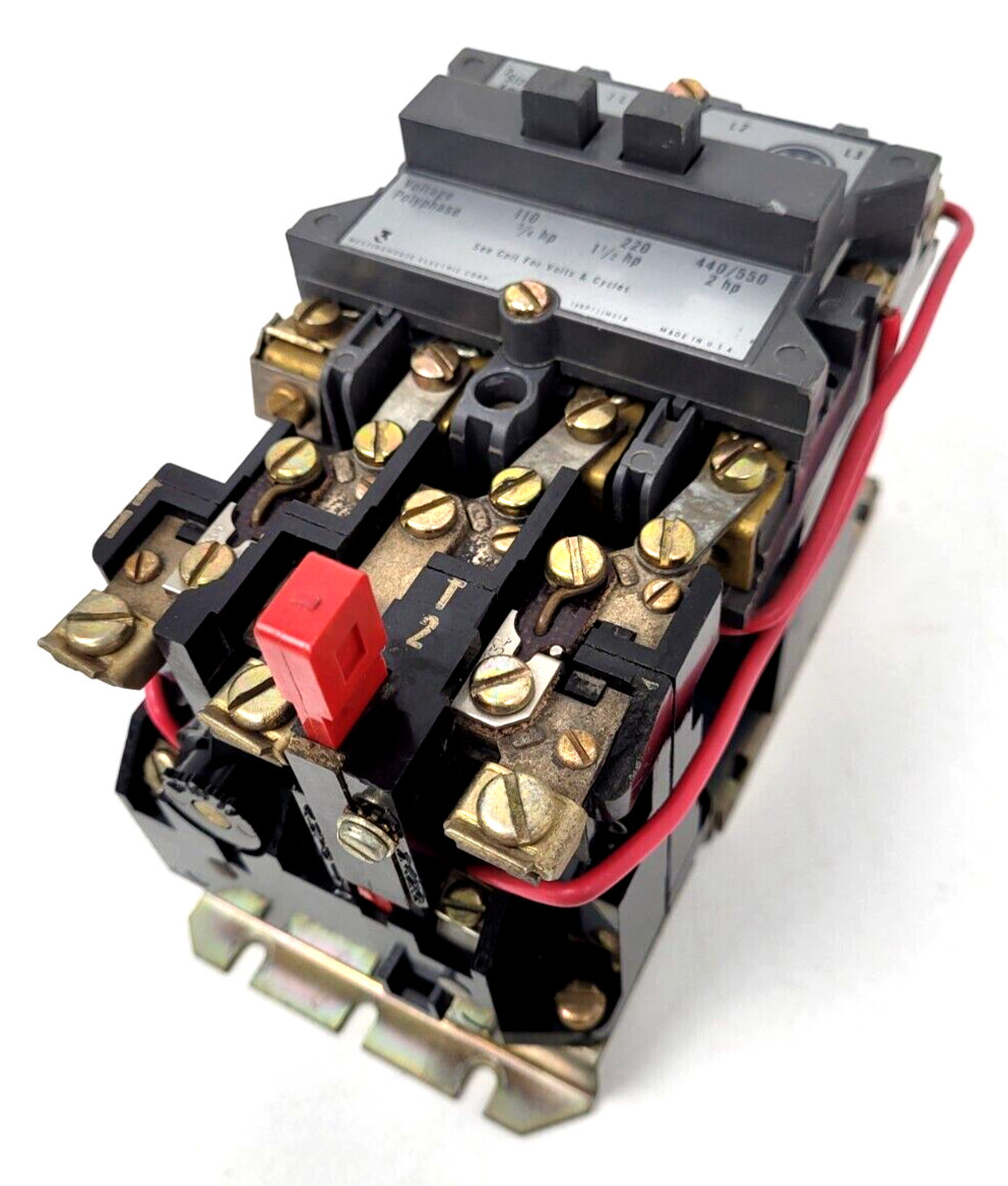A200MACB Westinghouse Size 00 Motor Starter w/ 480V Coil – Next Day Option