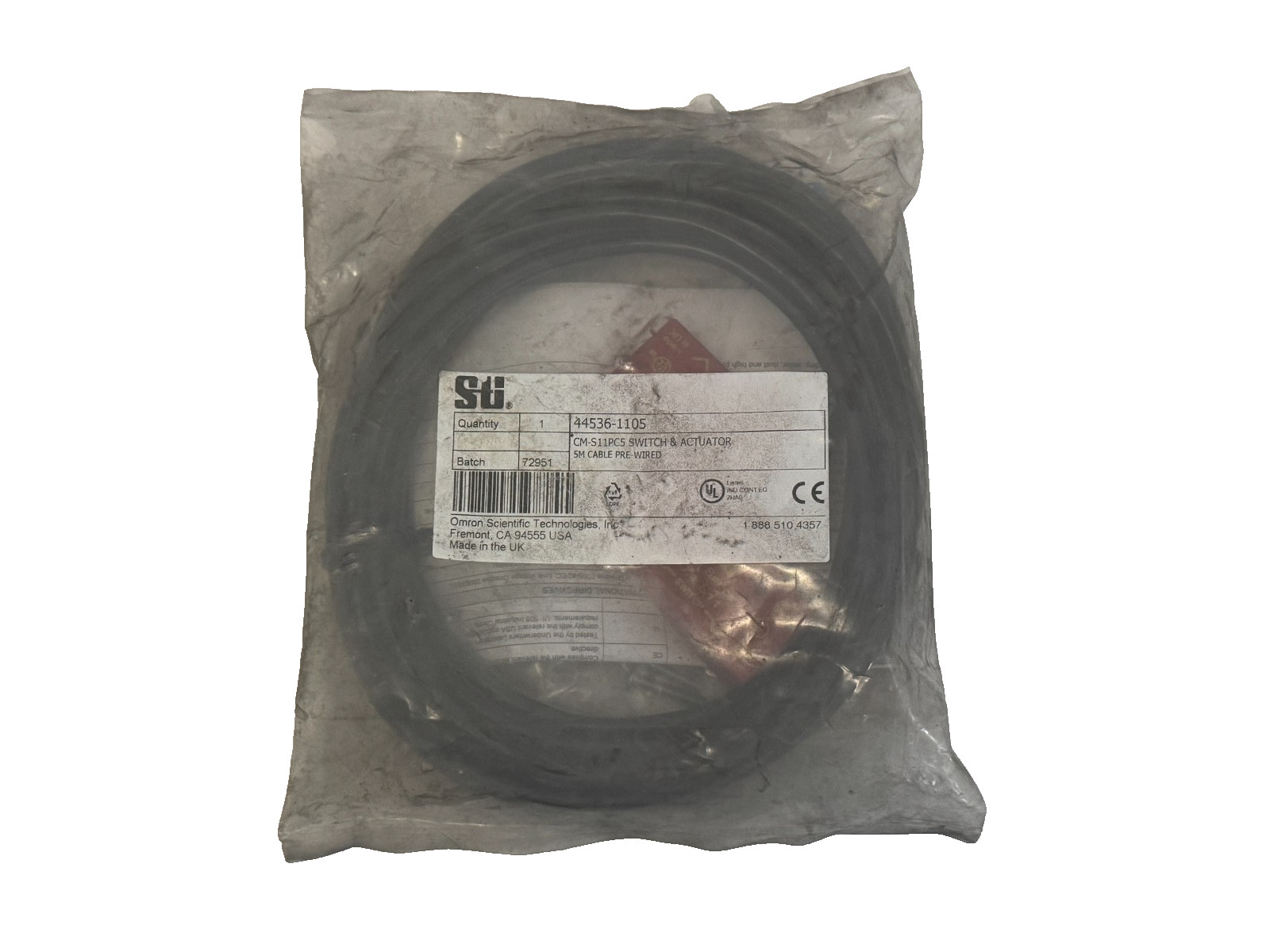 SEALED STI 44536-1105 Switch & Actuator