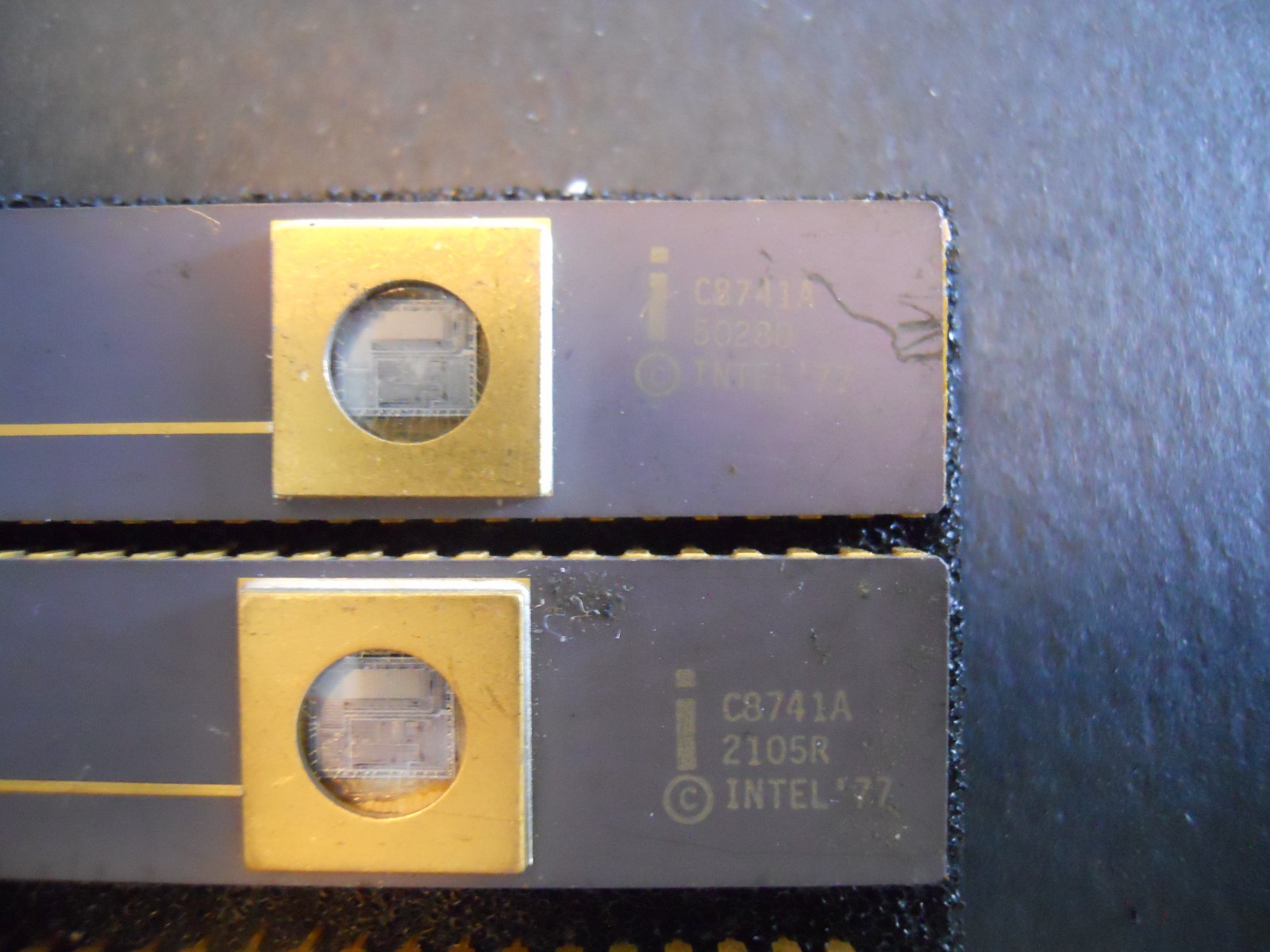 Vintage IC Lot – ADC80H-AH-12 C8741A M5K4164NS AM8152ADC D4164D M5K4164NS AD2671