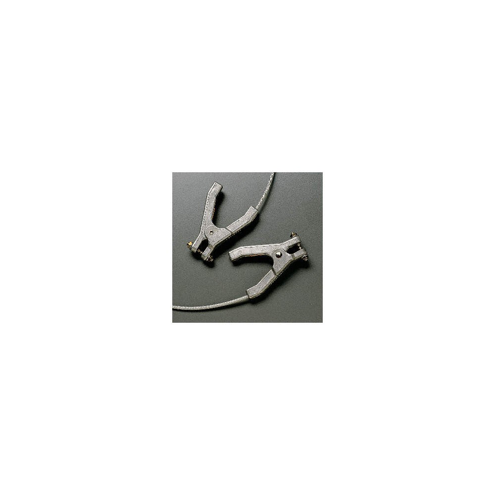 GRAINGER APPROVED 8AA86 Grounding Wire,(2) Hand Clps,3ft 8AA86