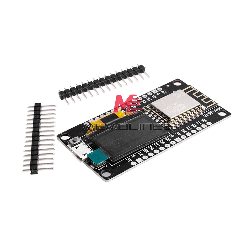 1-10Piece 0.96″ ESP-12F Nodemcu ESP8266 WIFI Development Board Type-C/Micro USB