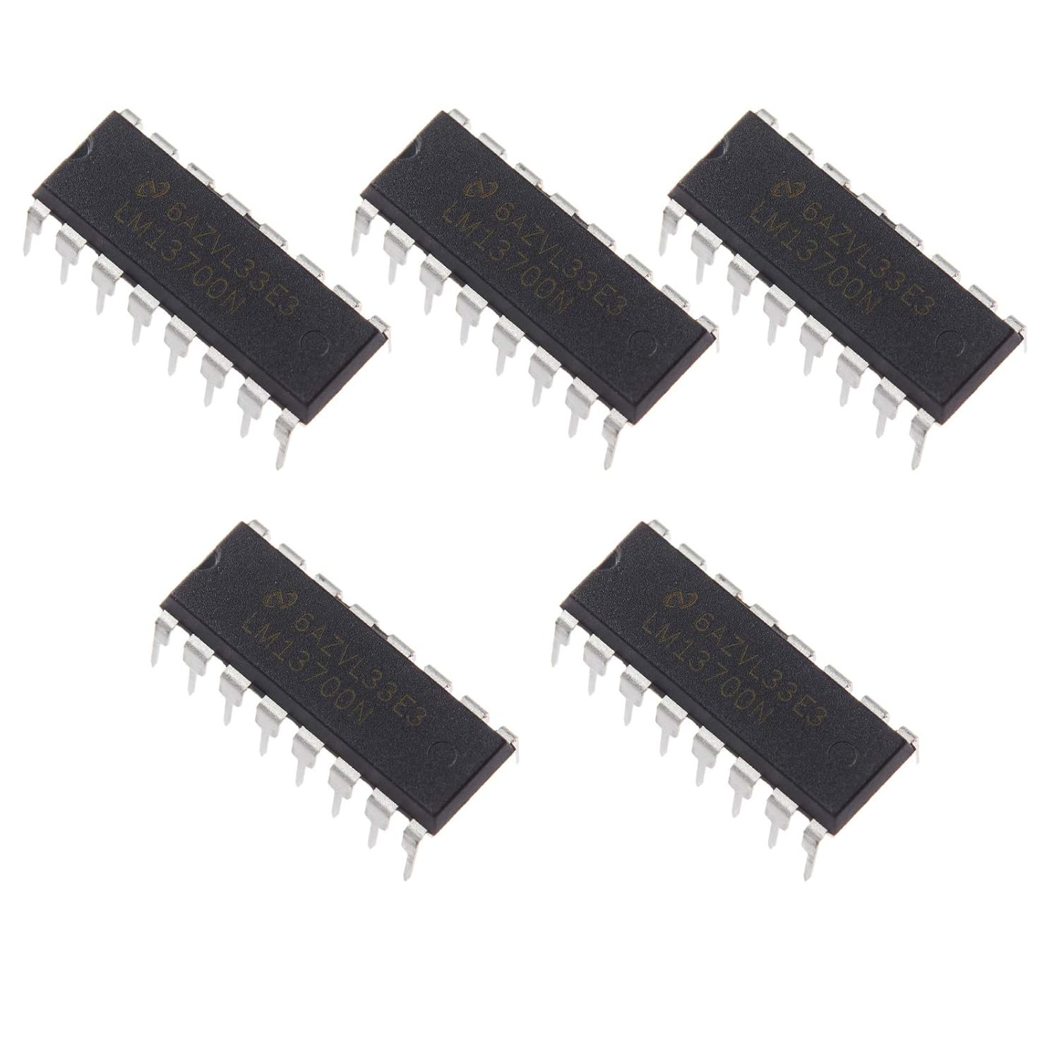 5pcs LM13700N Dual Operational Transconductance Amplifiers Linearizing…