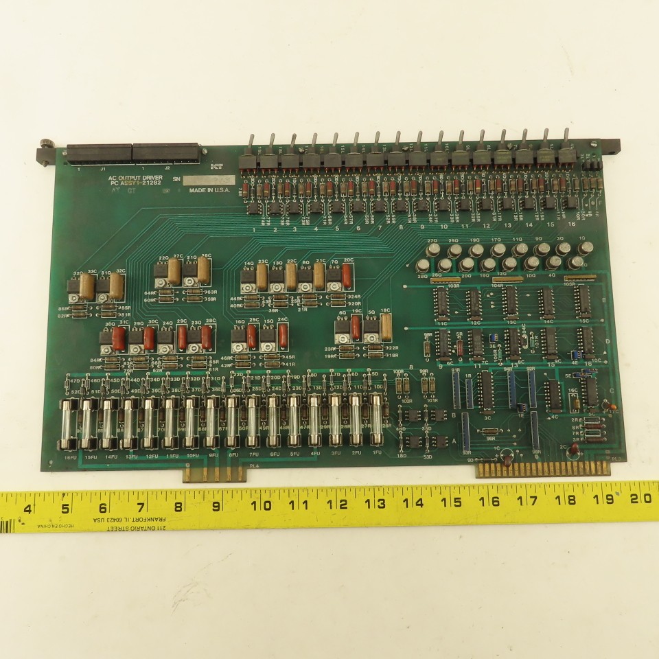 KT Kearney & Trecker 1-21282 AC Output Driver Board