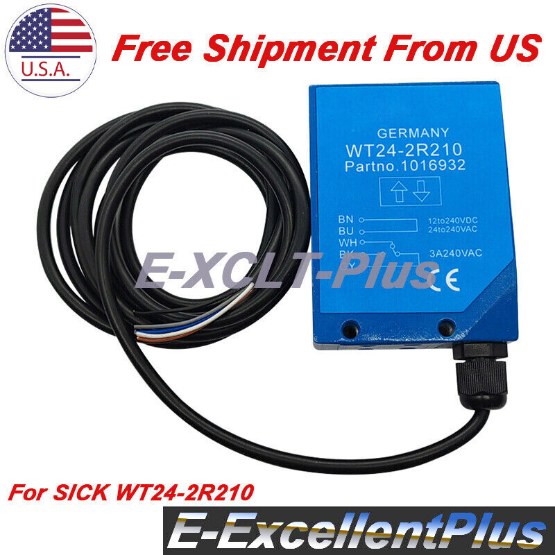 New in Box Photoelectric Switch Sensor For SICK WT24-2R210 12-240VDC 24-240VAC