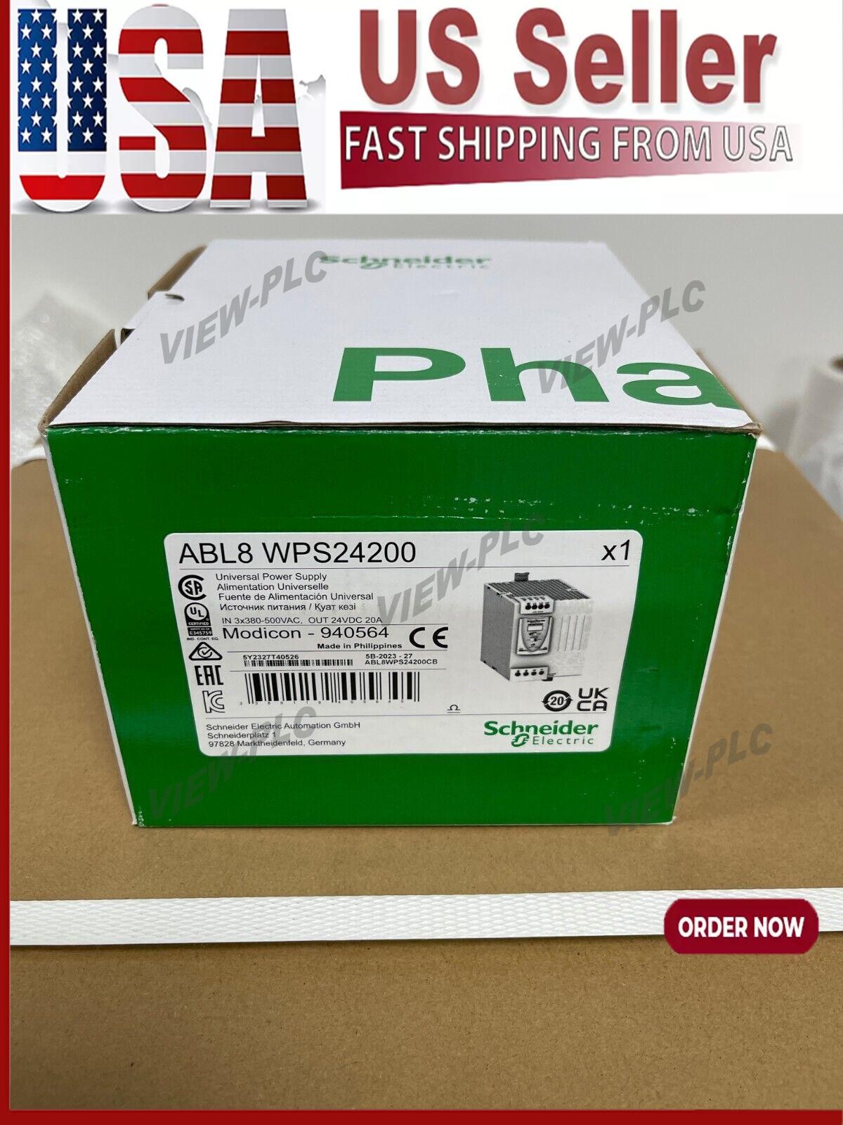 New original ABL8WPS24200 industrial rail power switch power supply, free shippi