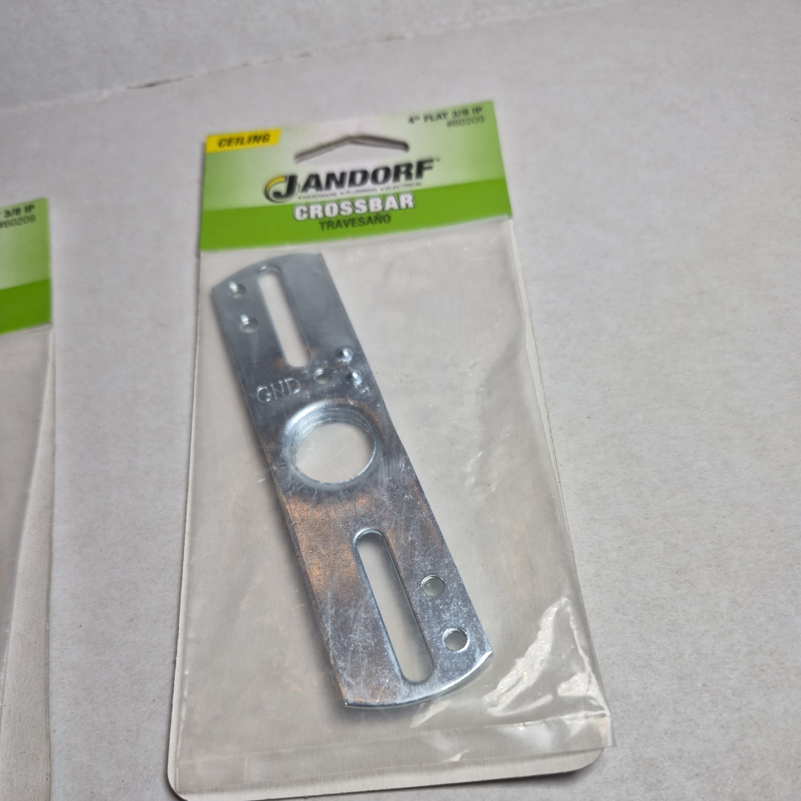 JANDORF Crossbar 4” Flat 3/8 IP #60209 LOT of 3