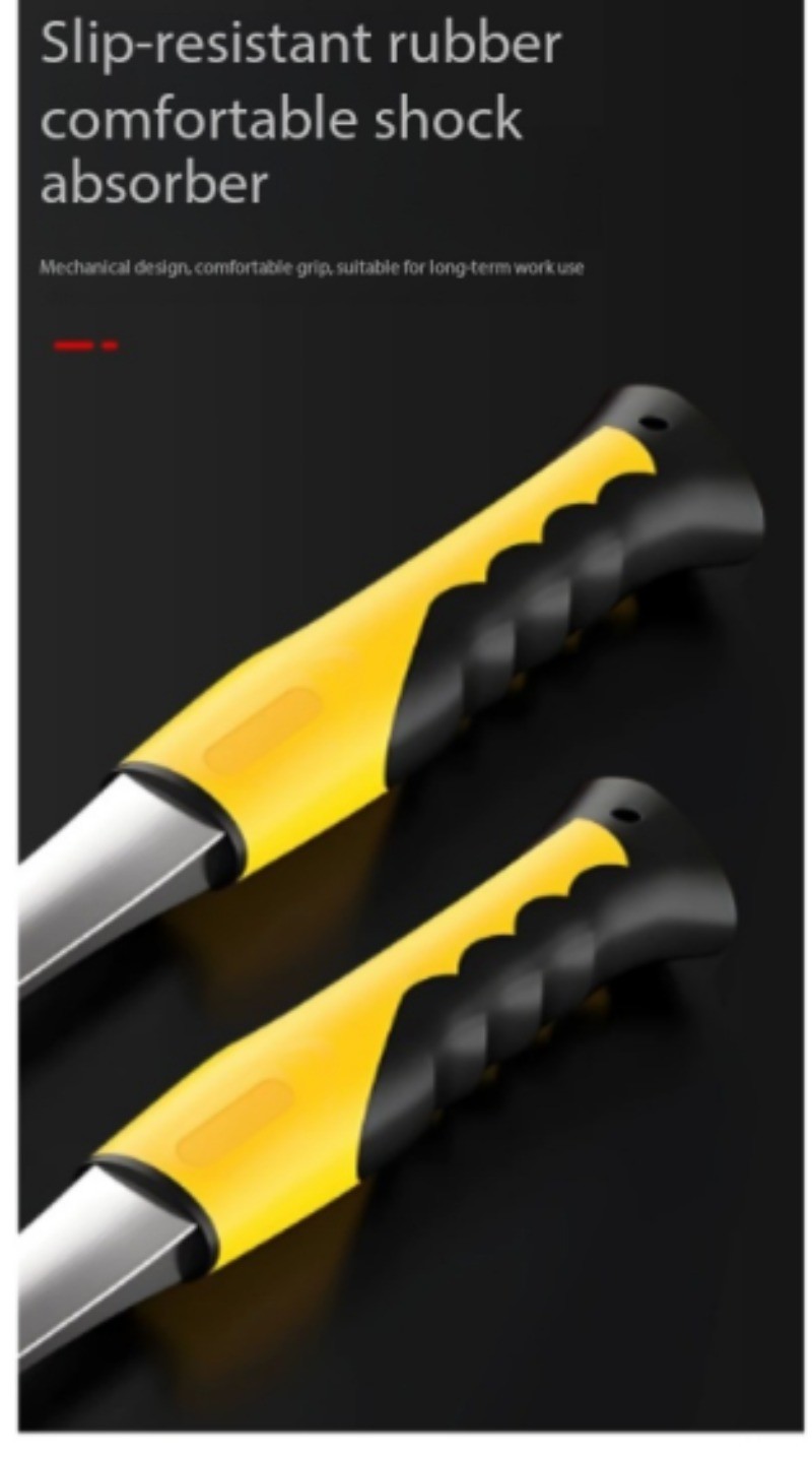 Pointed and Flat-Head Rock-Breaking Hammers for Climbing, Quarrying, and Mining