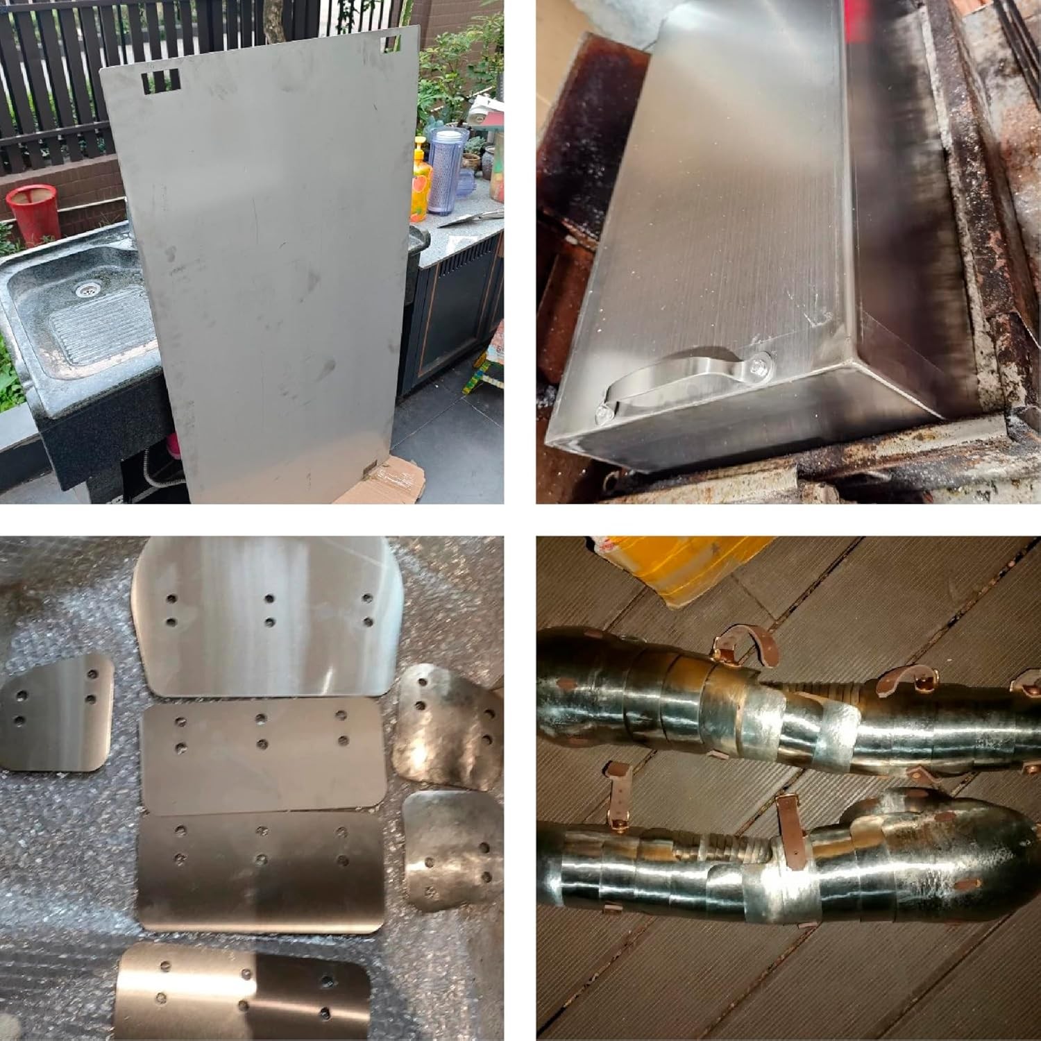 Square Sheet Metal Sheets Cupronickel Cut Plates Panel Various Size 0.2mm-3mm