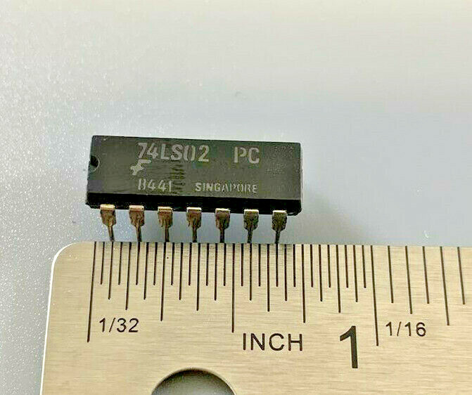 (LOT OF 10) FAIRCHILD 74LS02PC 14PIN-DIP 280-22001-234