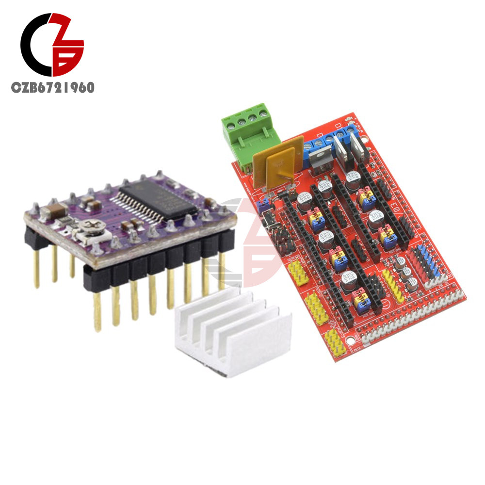 3D Printer RAMPS 1.4 Control Board + DRV8825 StepStick Motor Driver Module