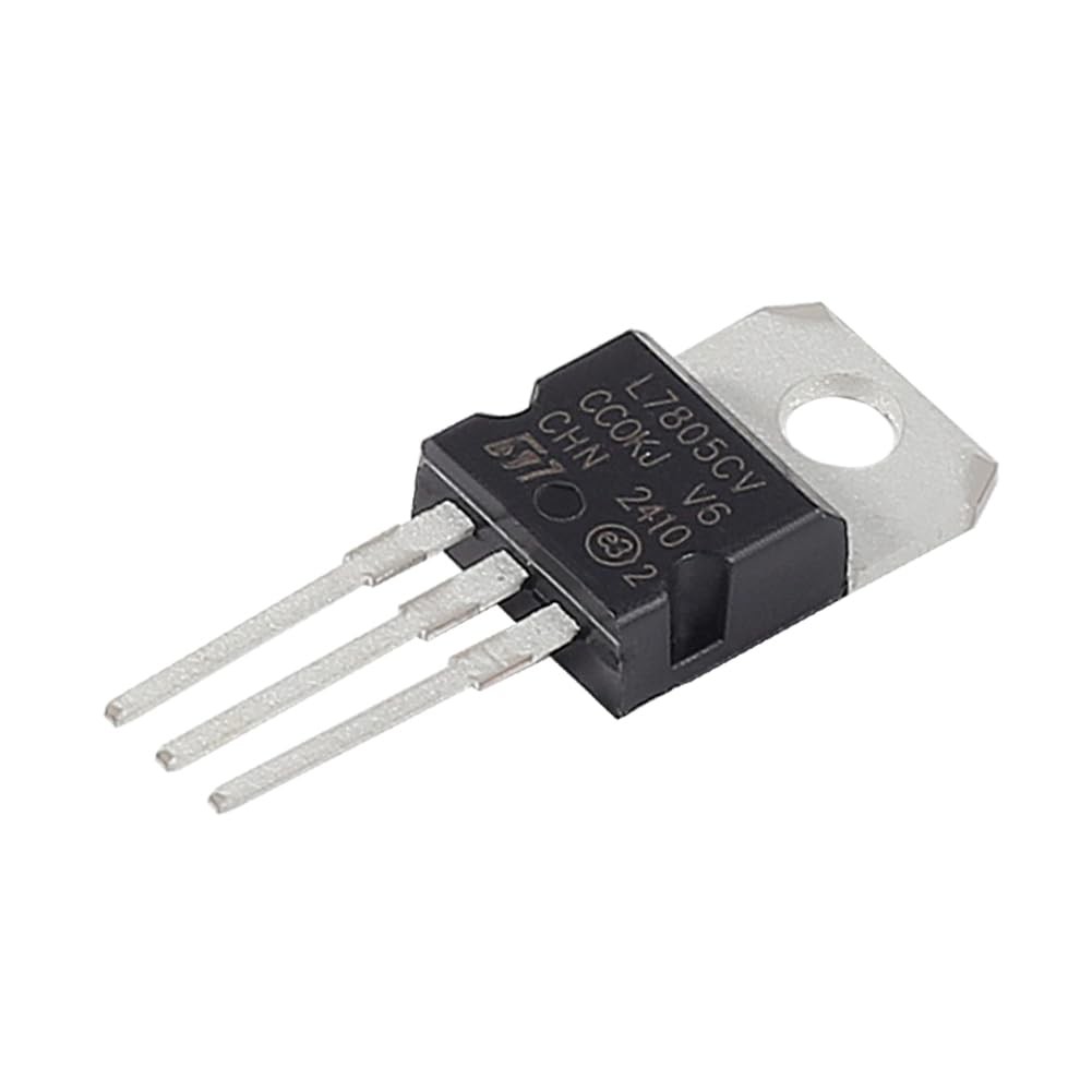 50 PCS IC L7805CV Voltage Regulator Output 5V 1.5A Integrated Circuits L7805