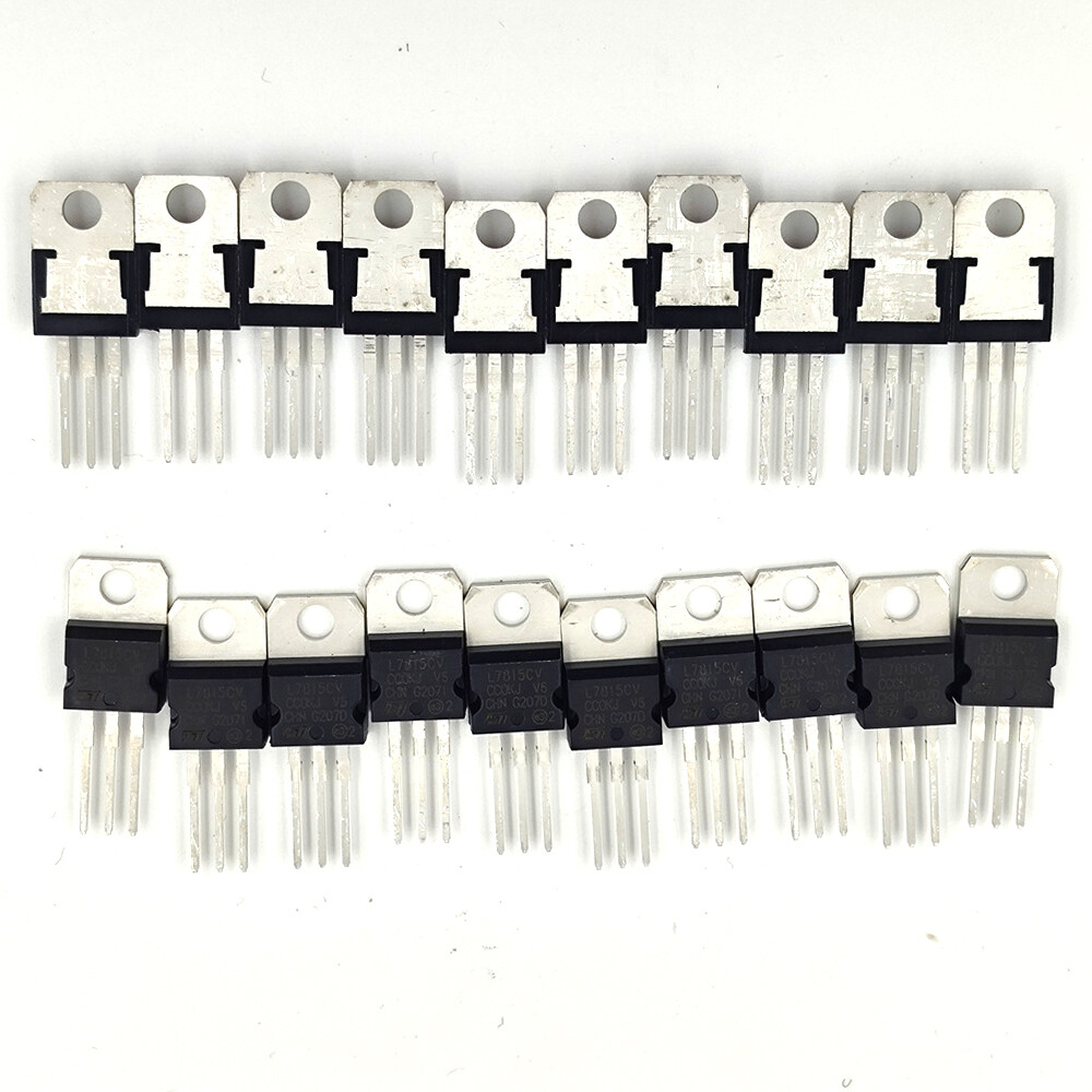 20pcs L7815CV LM7815 15V Spannungsregler Voltage Regulator TO-220