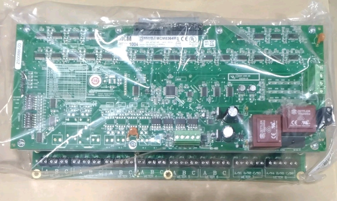 Square D MCM8364M3 Power Logic Multi-Circuit Monitoring Assembly 100-300VAC