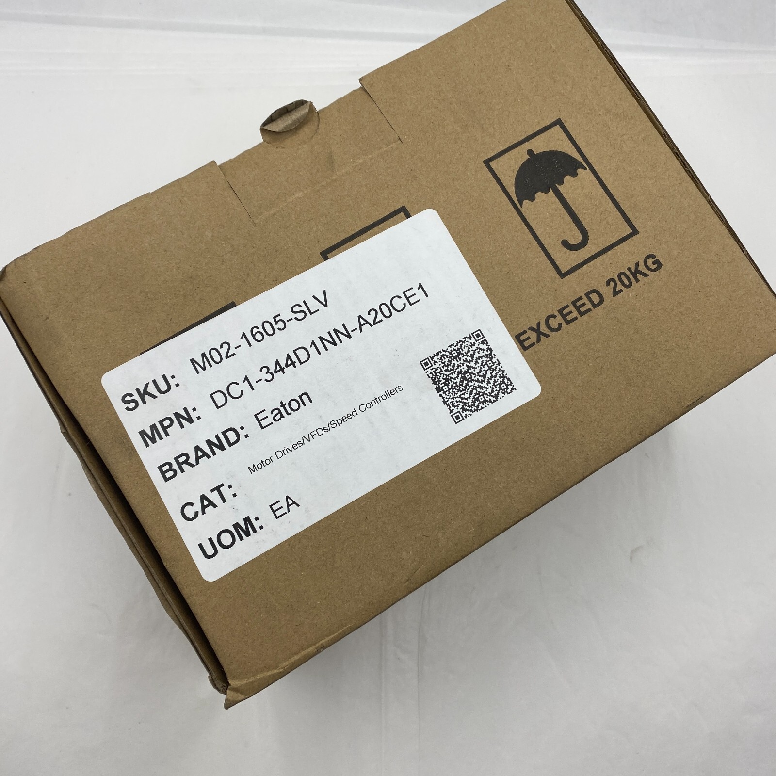 EATON CORPORATION DC1-344D1NN-A20CE1 VARIABLE FREQUENCY DRIVE DC1 IP20 🎯