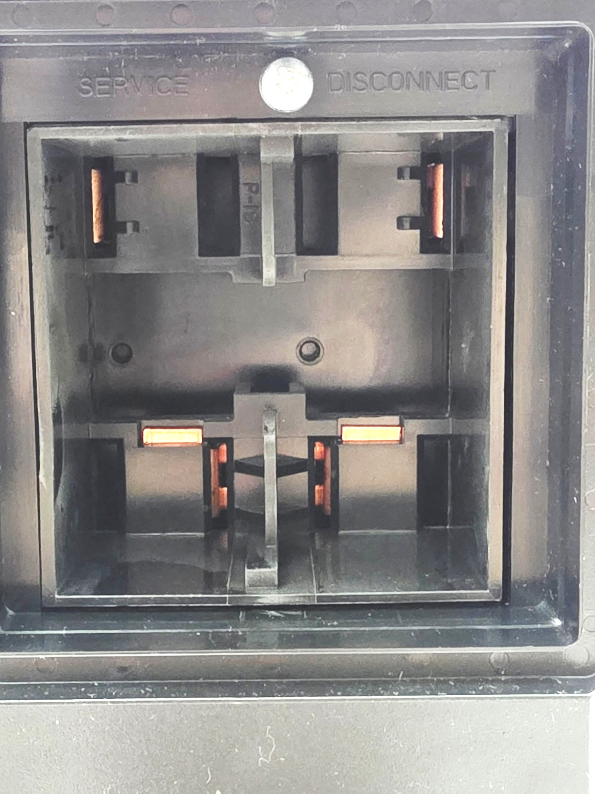 Lot of 2 Midwest P035F Fused AC Pull Out 30 Amp Plastic Enclosure N3R Outdoor
