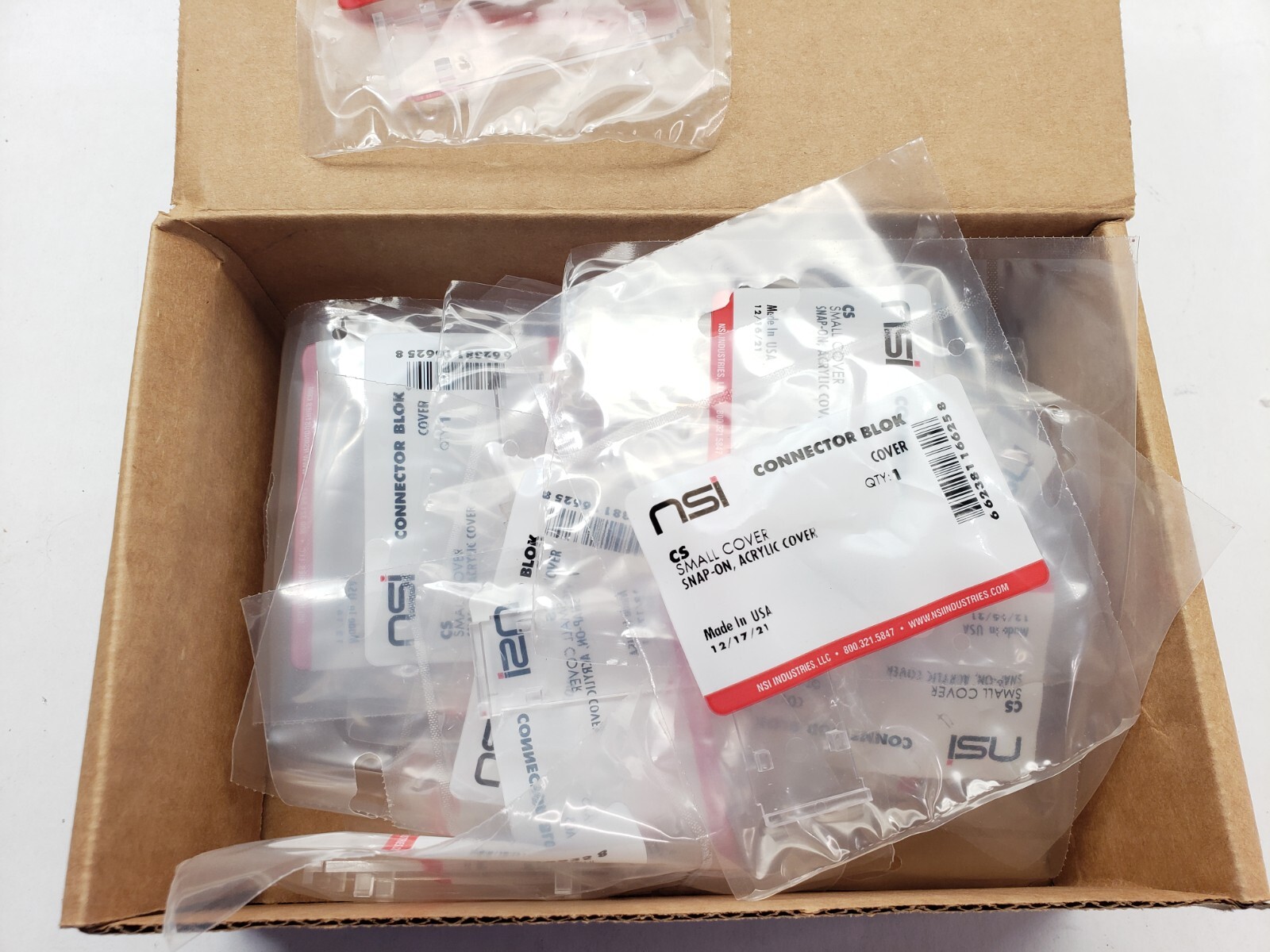 lot of 30 NSI INDUSTRIES CS Sml Power Distribution Block Cover