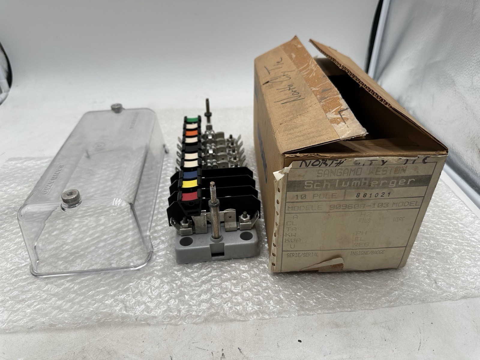 Sangamo Weston 10 Pole Knife Switch- #909608-103