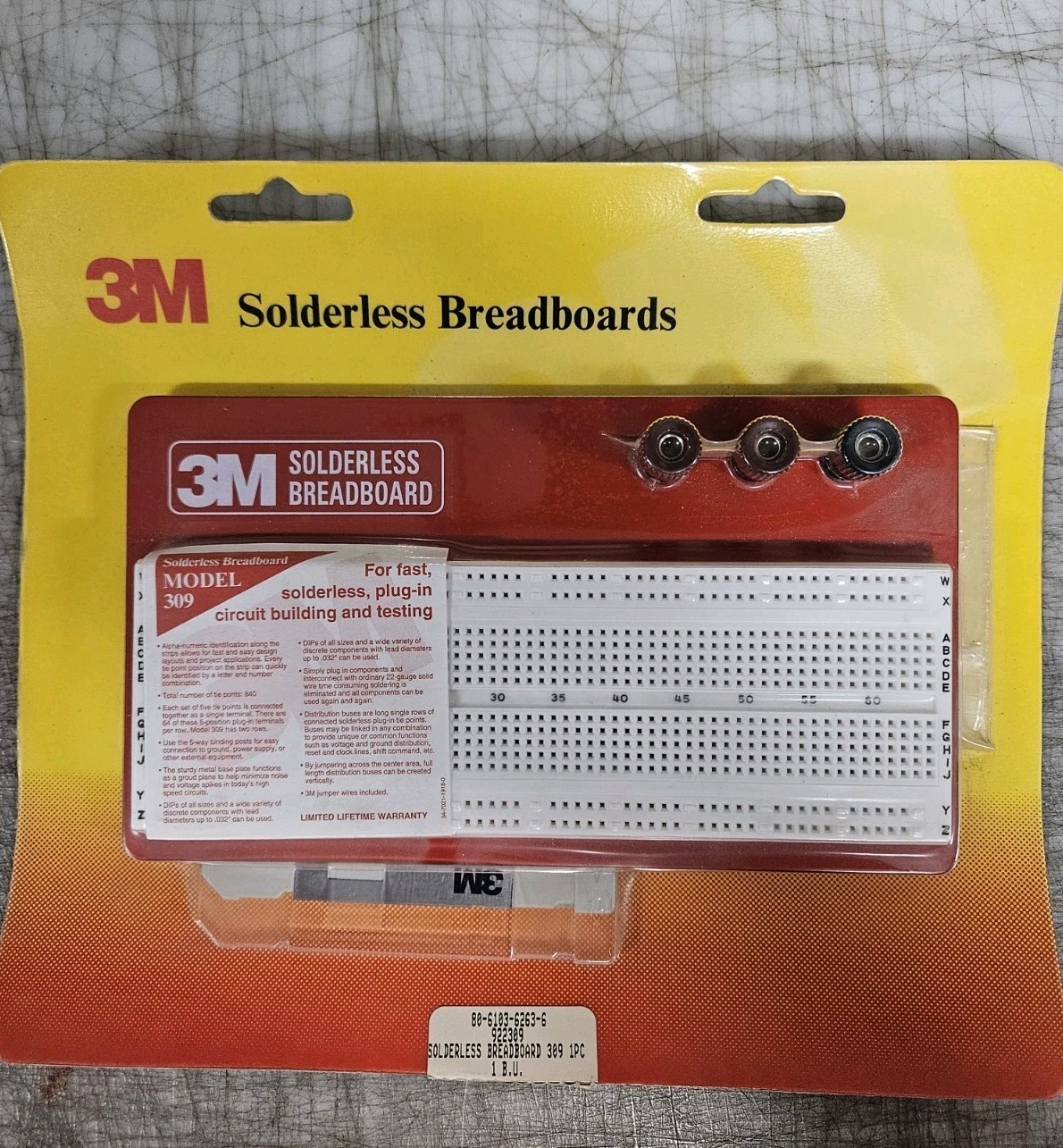 3M Solderless Breadboard Model 309 – 922309