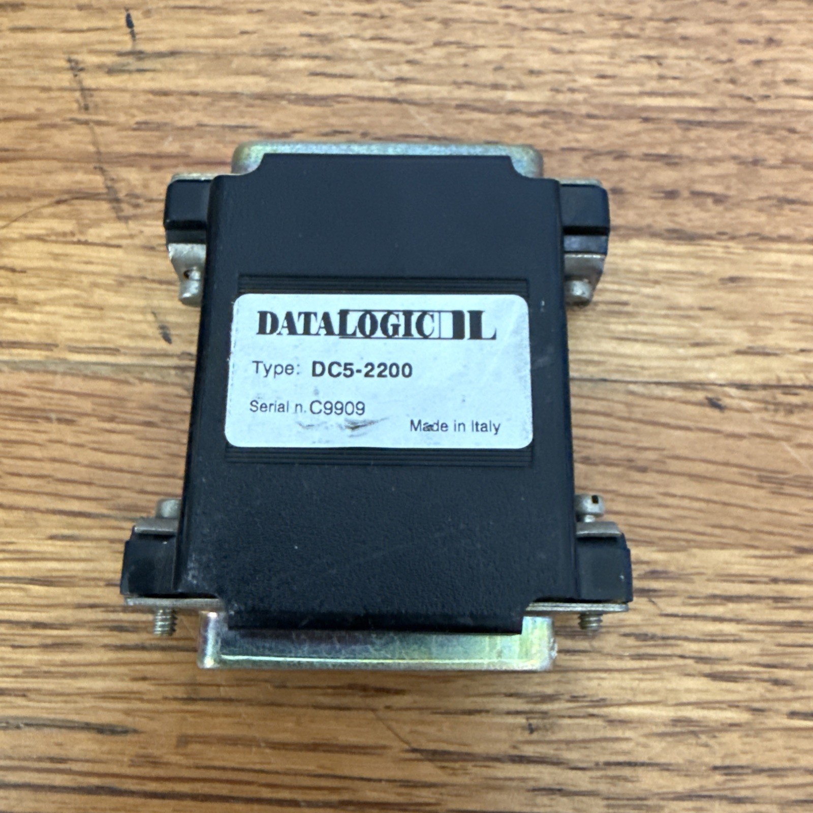 DATALOGIC DL DC5-2200 DC52200 Serial C9909 Connector Italy