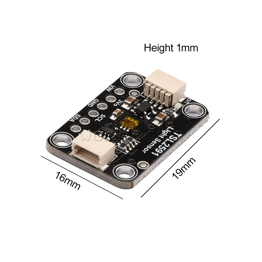 DC3-5V Digital I2C TSL2591 High Dynamic Measuring Range Light Sensor Module New