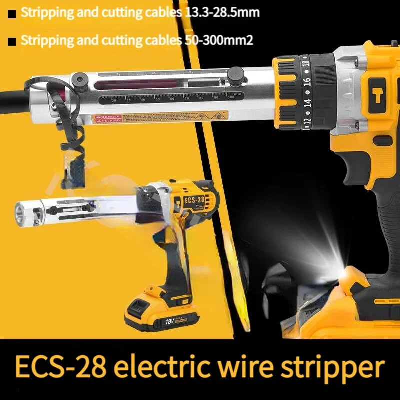 Portable Rechargeable Wire Stripping Machine, Small Cable Stripping Machine