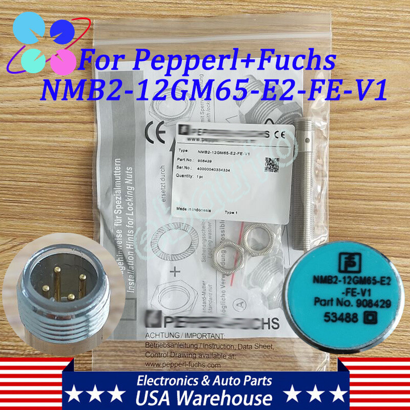 FOR PEPPERL+FUCHS NMB2-12GM65-E2-FE-V1 PROXIMITY SWITCH SENSOR Shipped from USA