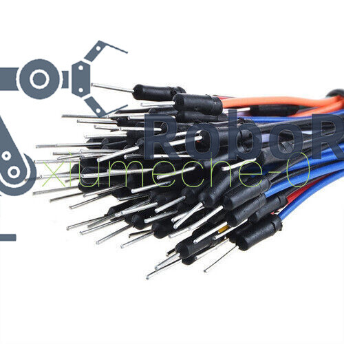 5pcs 65Pcs Male to Male Solderless Flexible Breadboard Jumper Cable Wires