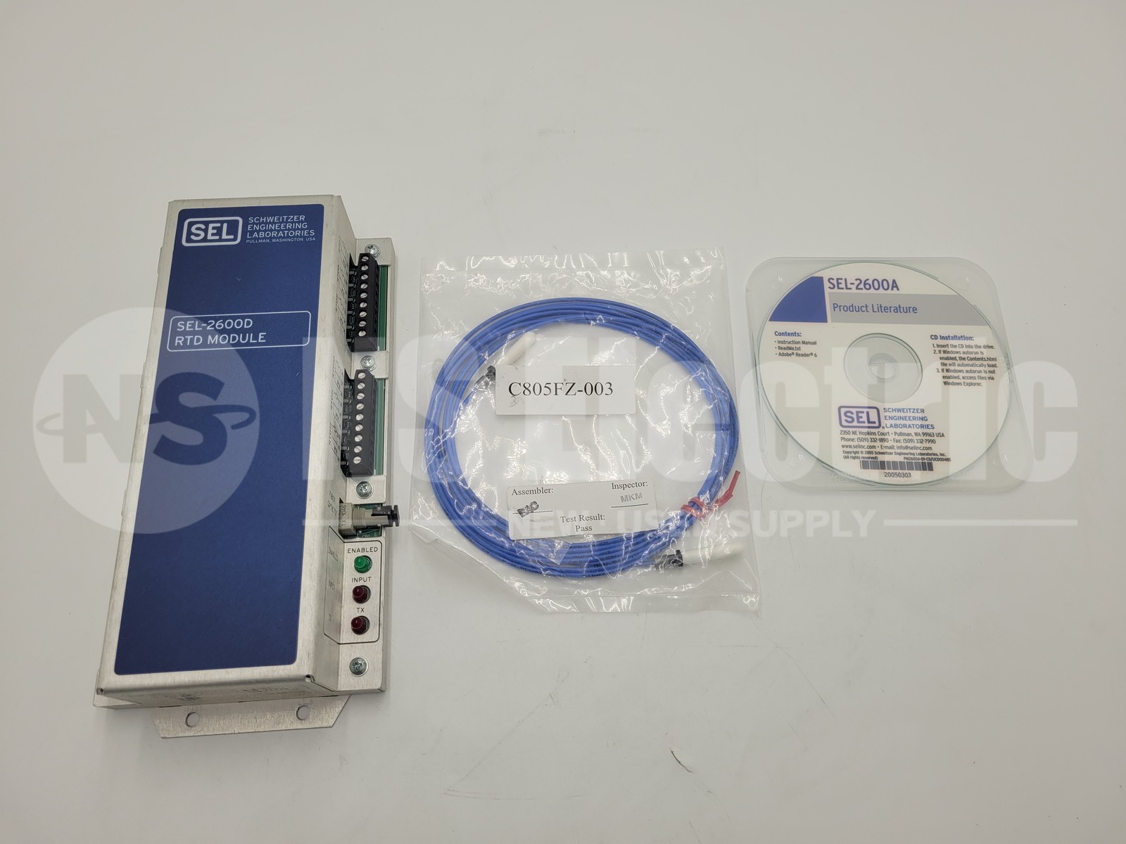 SEL SCHWEITZER ENGINEERING LABORATORIES SEL-2600D RTD MODULE