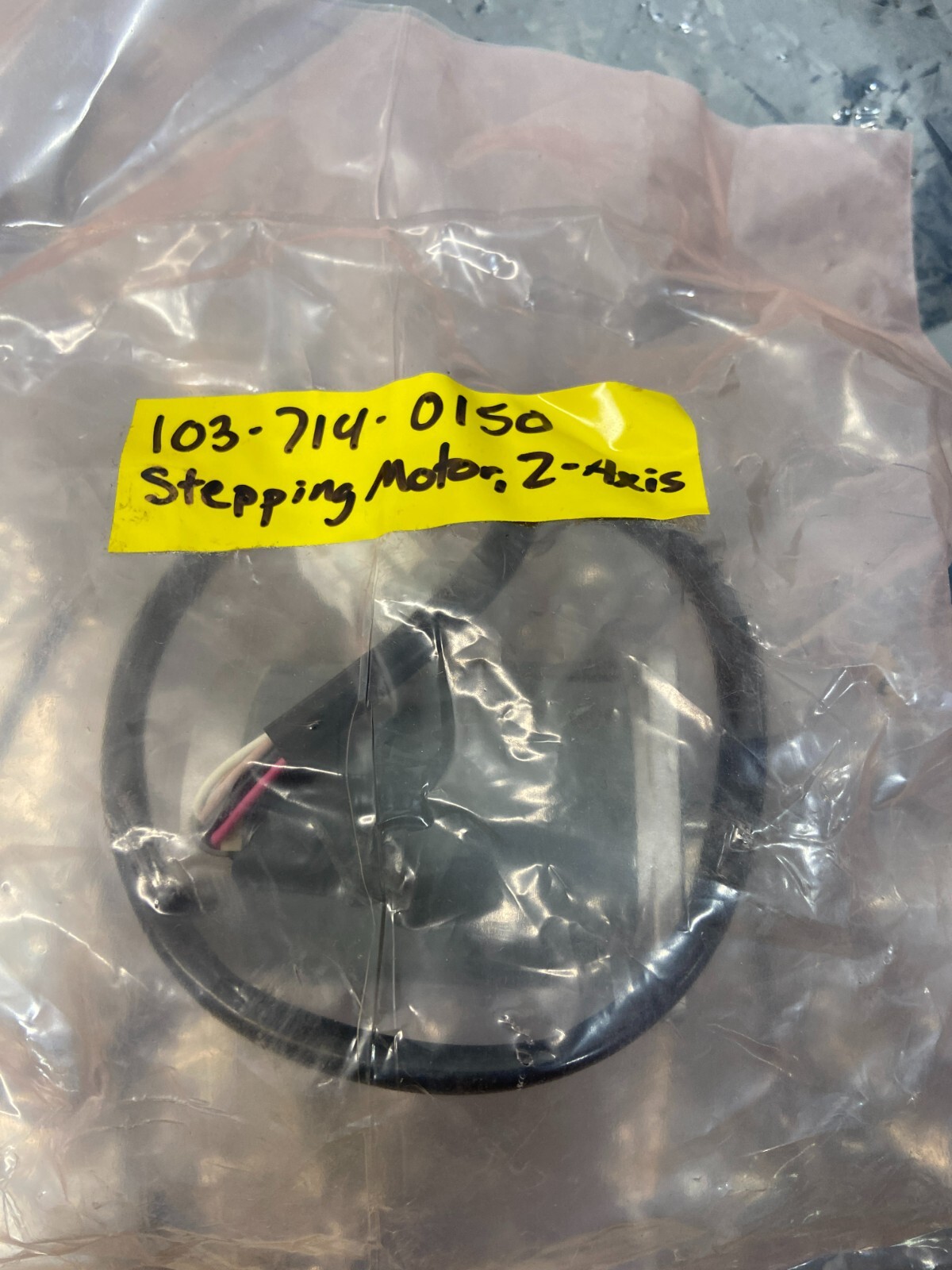 SANYO DENKI STEP-SYN STEPPER MOTOR 103-714-0150 4.7V 1.8A 1.8 DEG/STEP, 113504