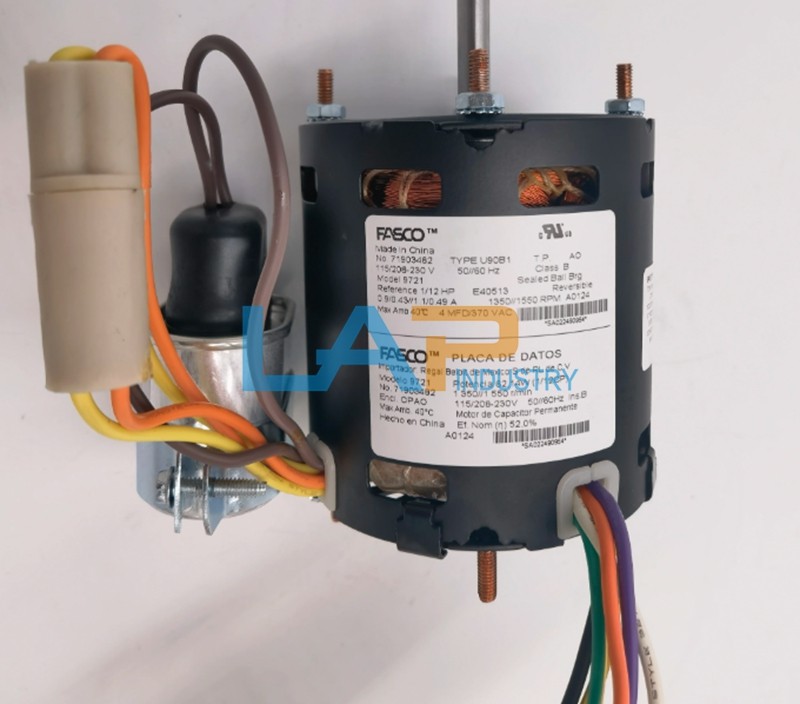 1PCS New Motor 71903482 U90B1 115/208-230V 1/12HP 50/60Hz 1350//1550RPM