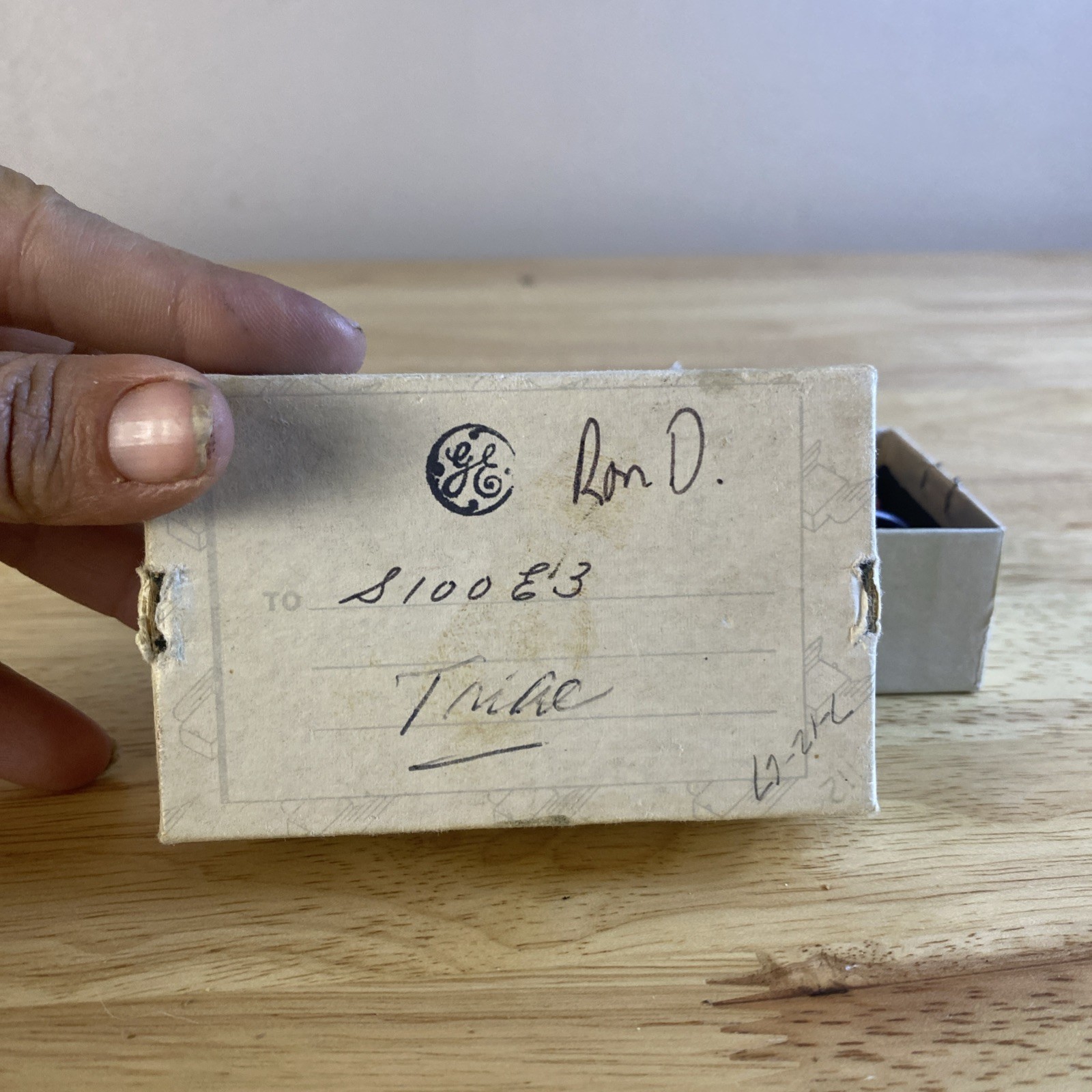 GE S100E3 TRIAC CONTROLLER New In Box 1968 Part USA Made