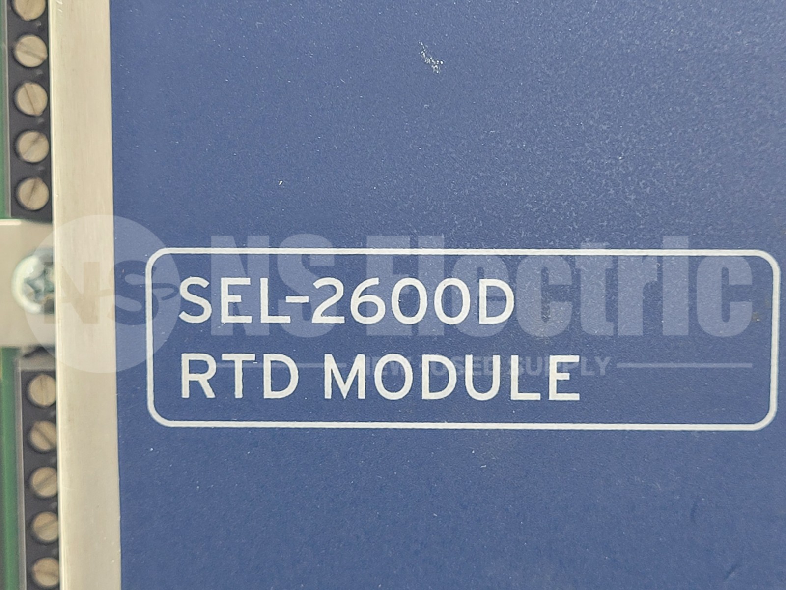 SEL SCHWEITZER ENGINEERING LABORATORIES SEL-2600D RTD MODULE