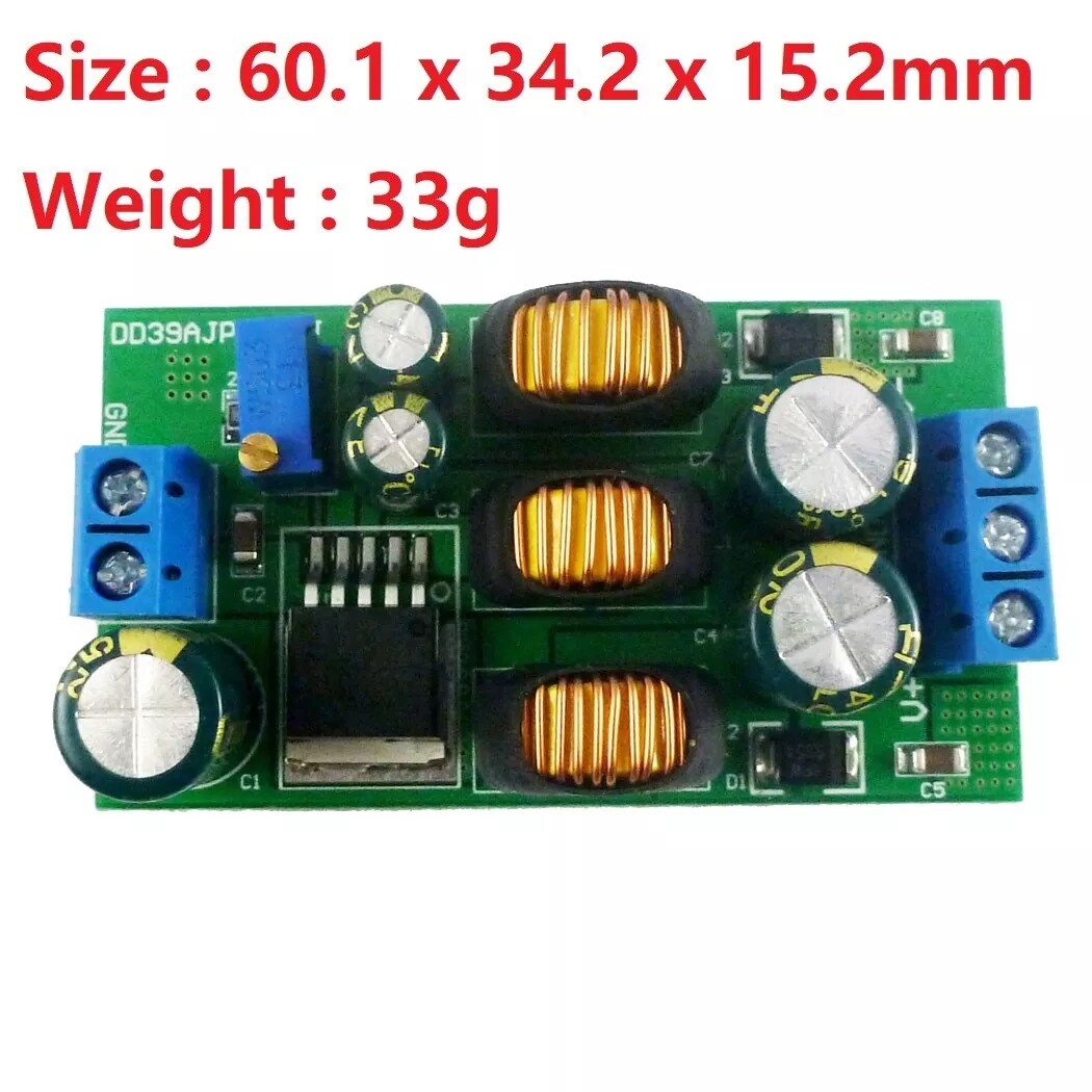 1/2Pcs DC Positive Negative Dual Output Power Supply boost-Buck Converter Module