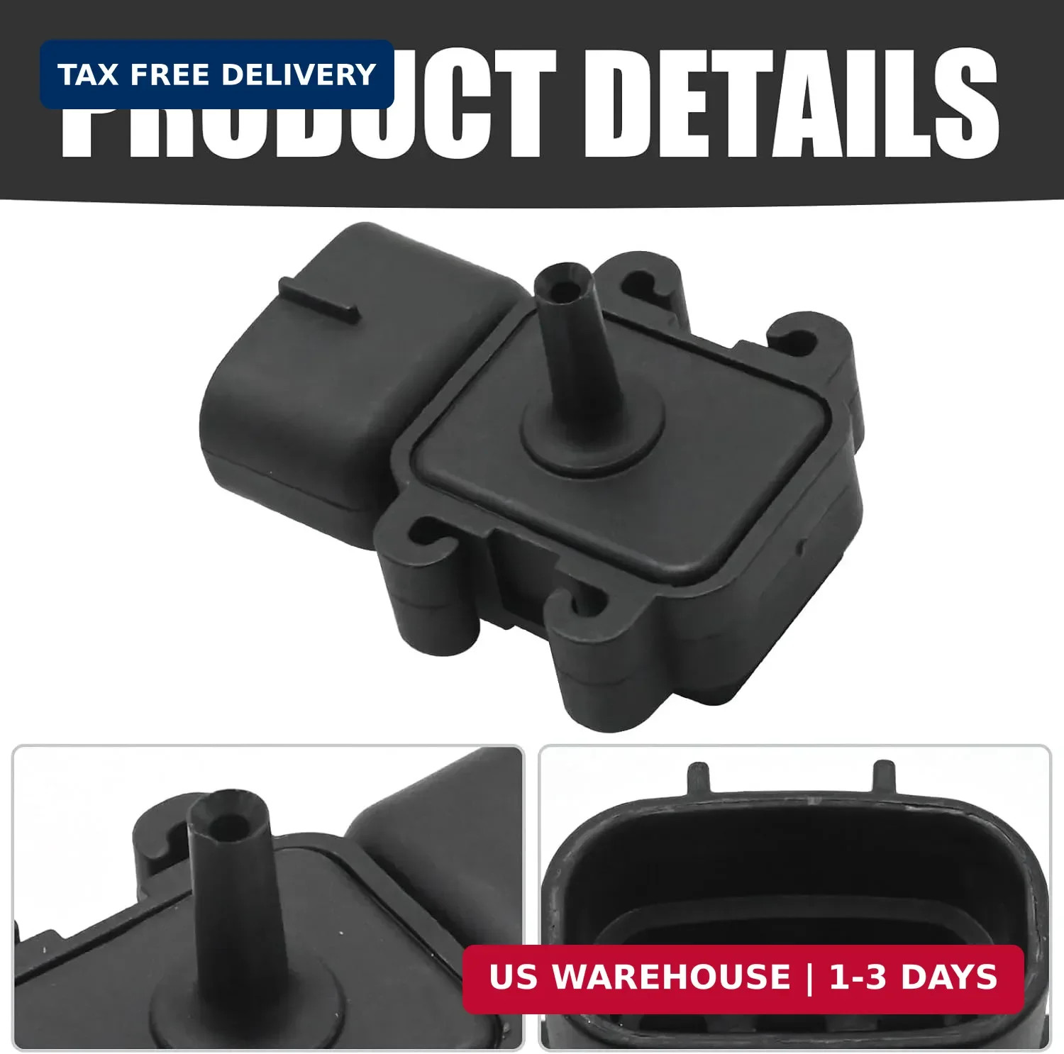 89420-06040 MAP Manifold Pressure Sensor, Replacement for Toyota Camry 1997-2001