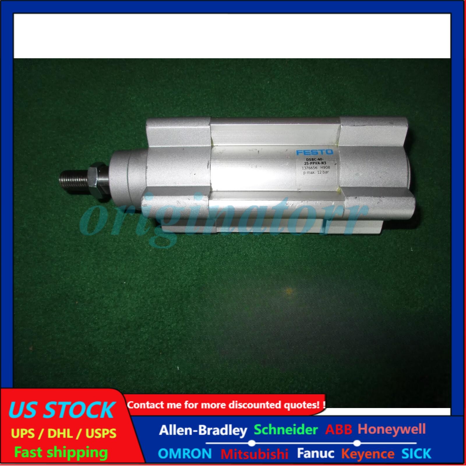 New DSBC-40-25-PPVA-N3 Festo 1376656 Cylinder One Year Warranty Fast Shipping