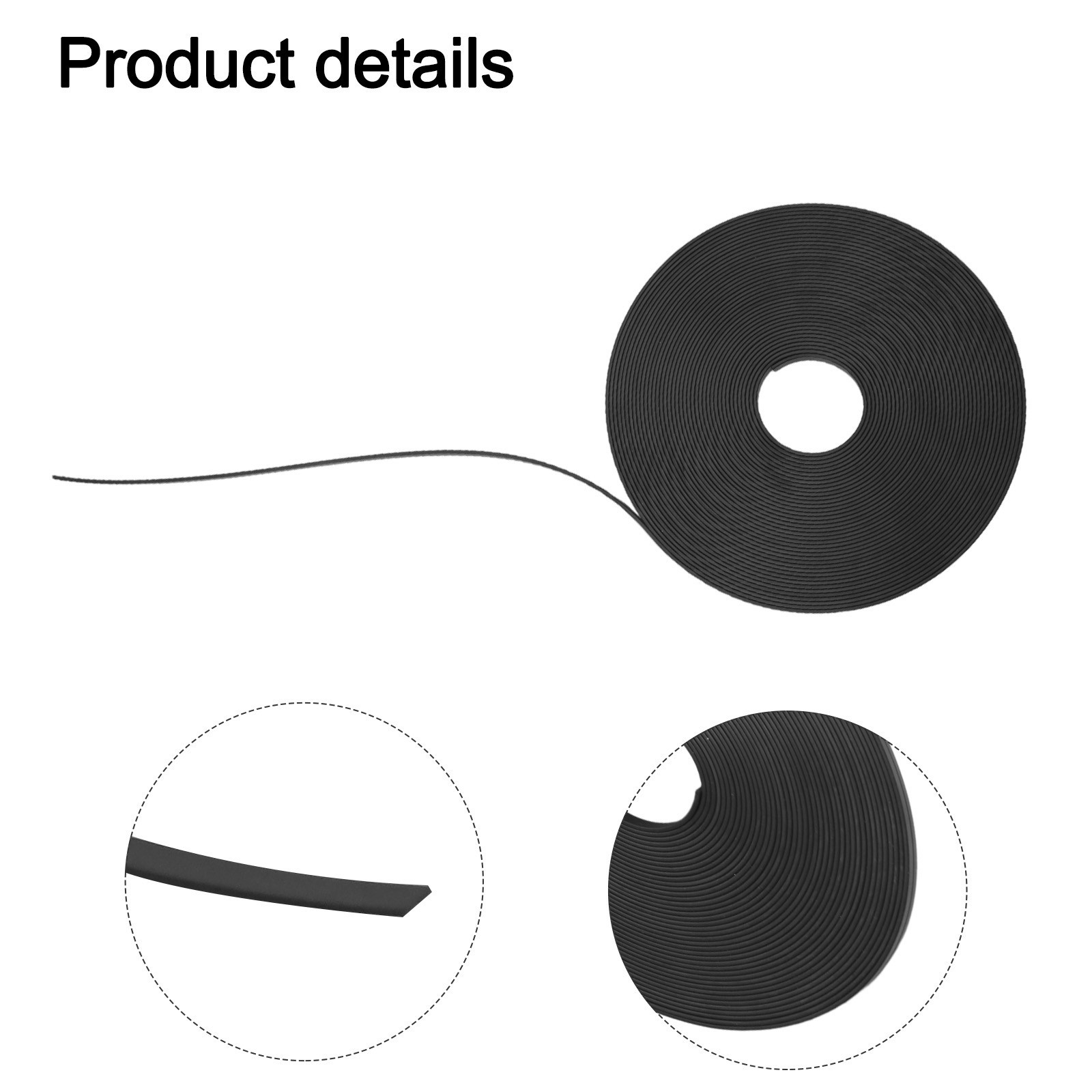 Thin Magnetic Tape Roll 6mm x 8M for Classroom Whiteboard Organization Use