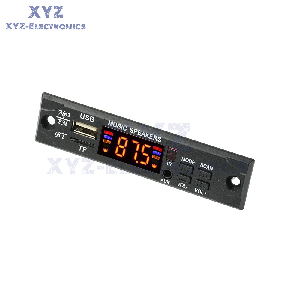 DC12V Bluetooth MP3 Lossless Decoding Board USB Playback Audio Decoder W/ Remote