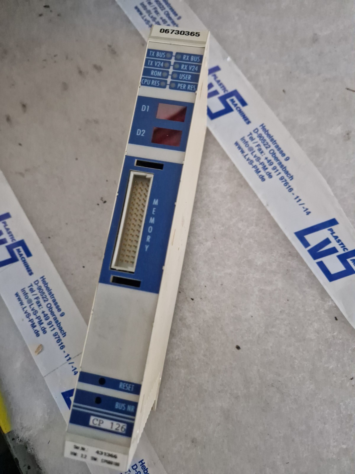 Sigmatek CP 126 Demag ID 06730365