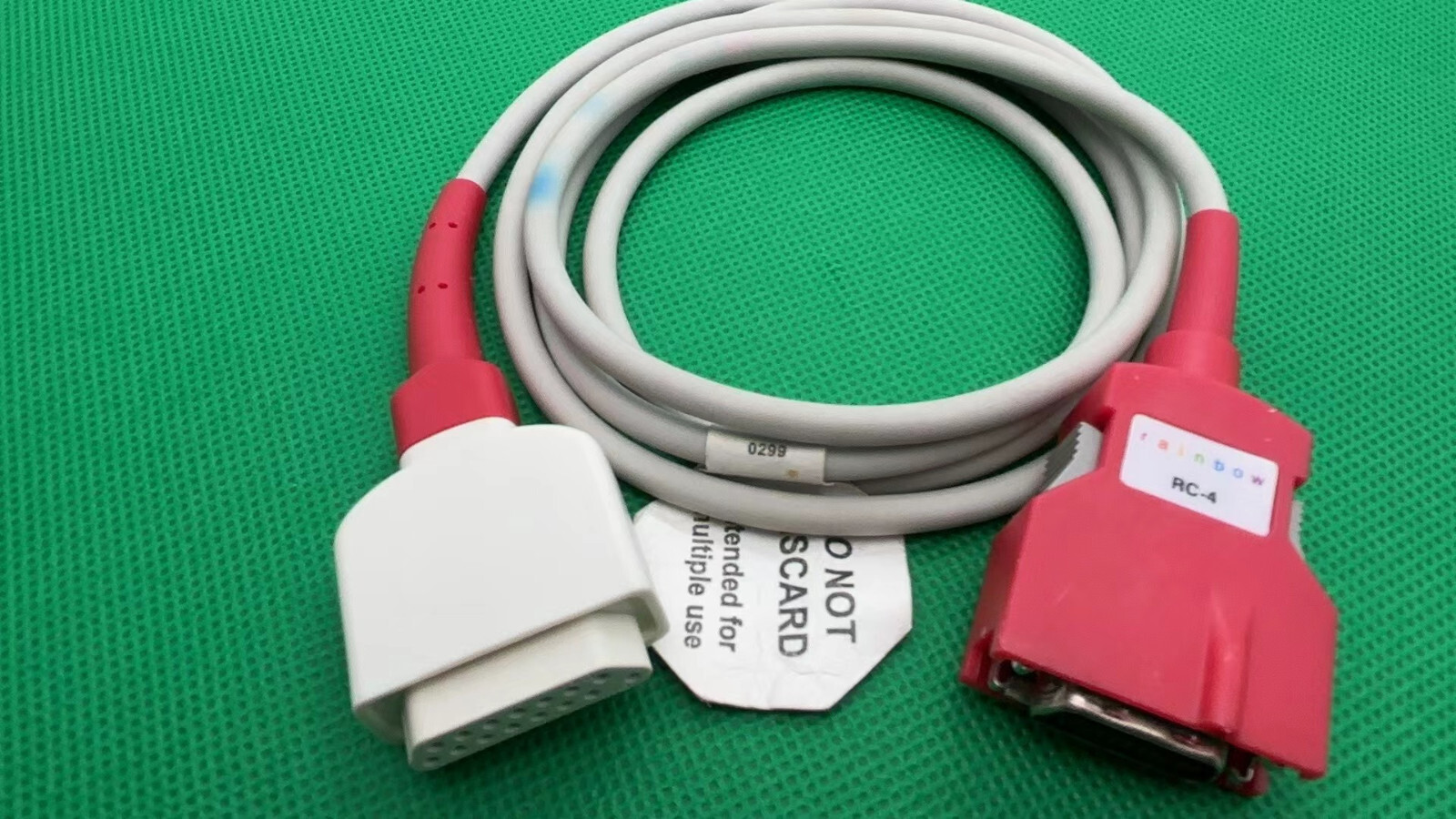 Masimo Rainbow RC-4 Rainbow 20-pin 4 foot Patient Cable PN 2406 MORE AVAILABLE