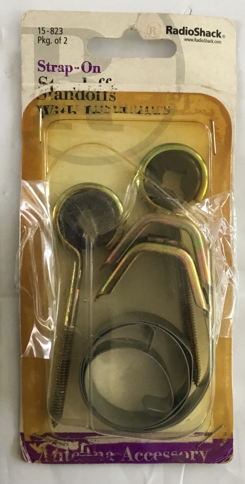 Radioshack Part#15-823 packs Of 2 Standoffs With Insulators—————5