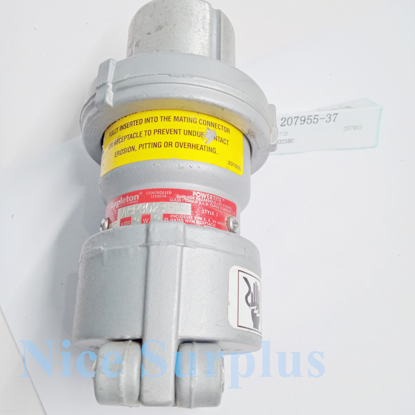 APPLETON Clamping Ring Plug ACP3023BC