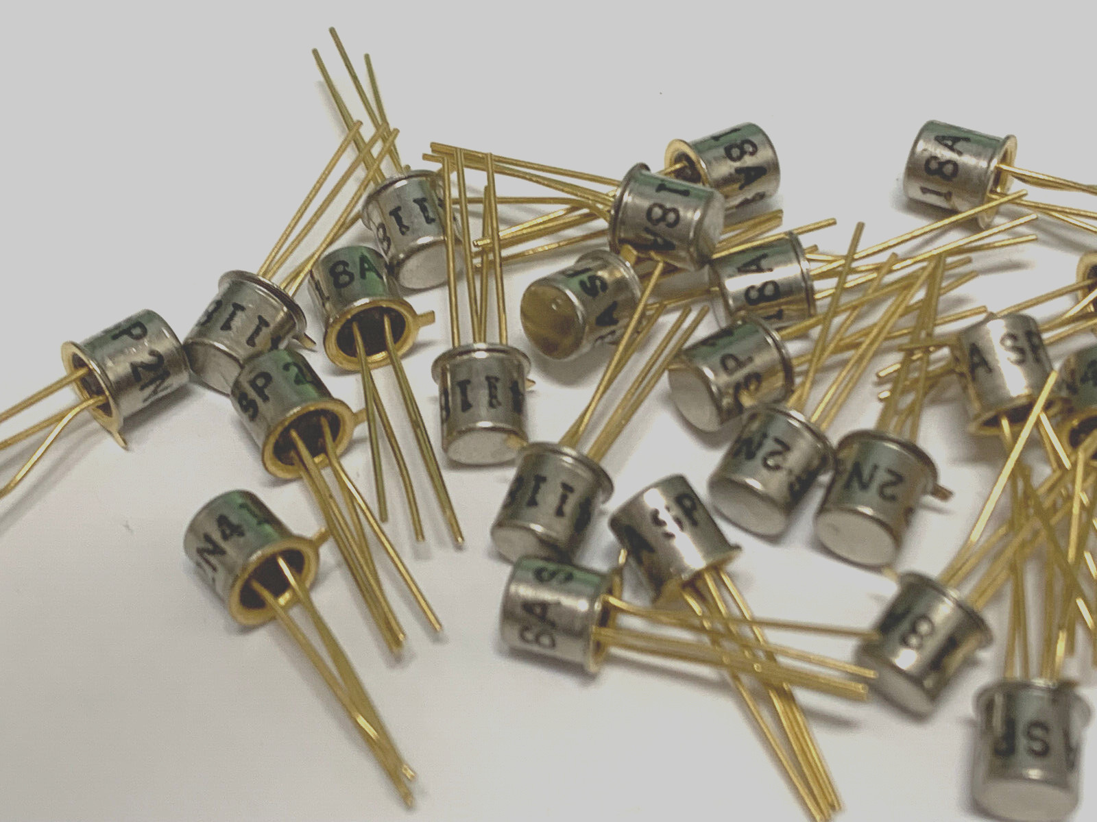 10 Pieces 2N4118A JFET Transistor 1-Element, N-Channel, Silicon FREE US Shipping