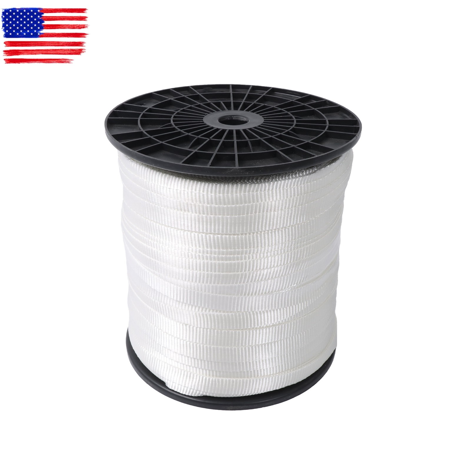 3/4″ x 1053′ Cable Pulling Tape Webbing Mule Tape Flat Rope for Gardening