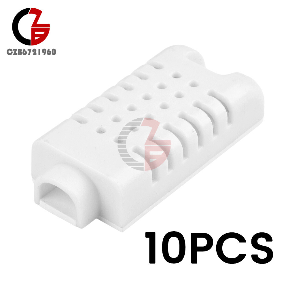 10pcs Temperature Humidity Sensor Housing Plastic Junction Box Electrical Case
