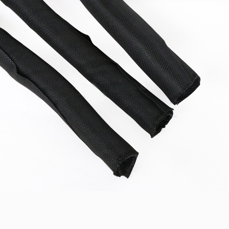 Expandable Braided Cable Sleeving Self Closing Insulated Pipe Wire Wrap Protect