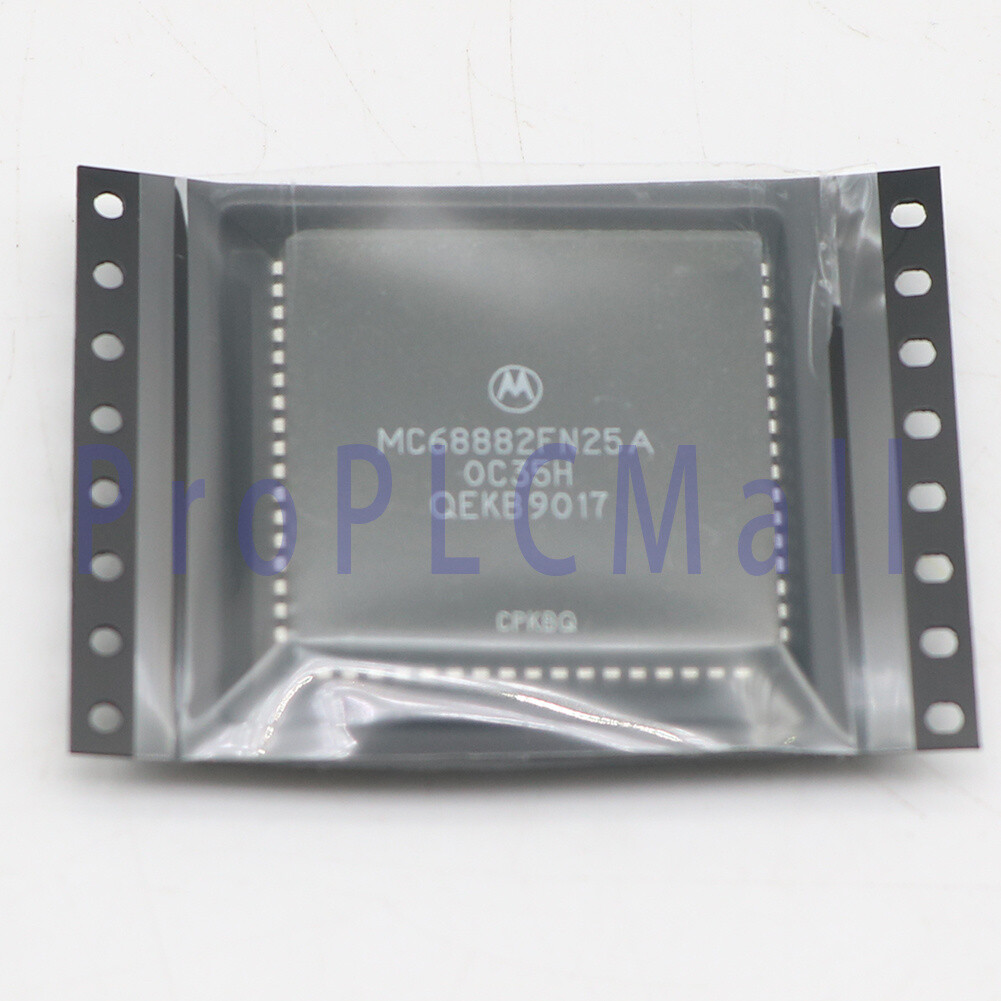 5PC Motorola MC68882FN25A MC68882FN HCMOS Floating-Point Corprocessor IC /RS