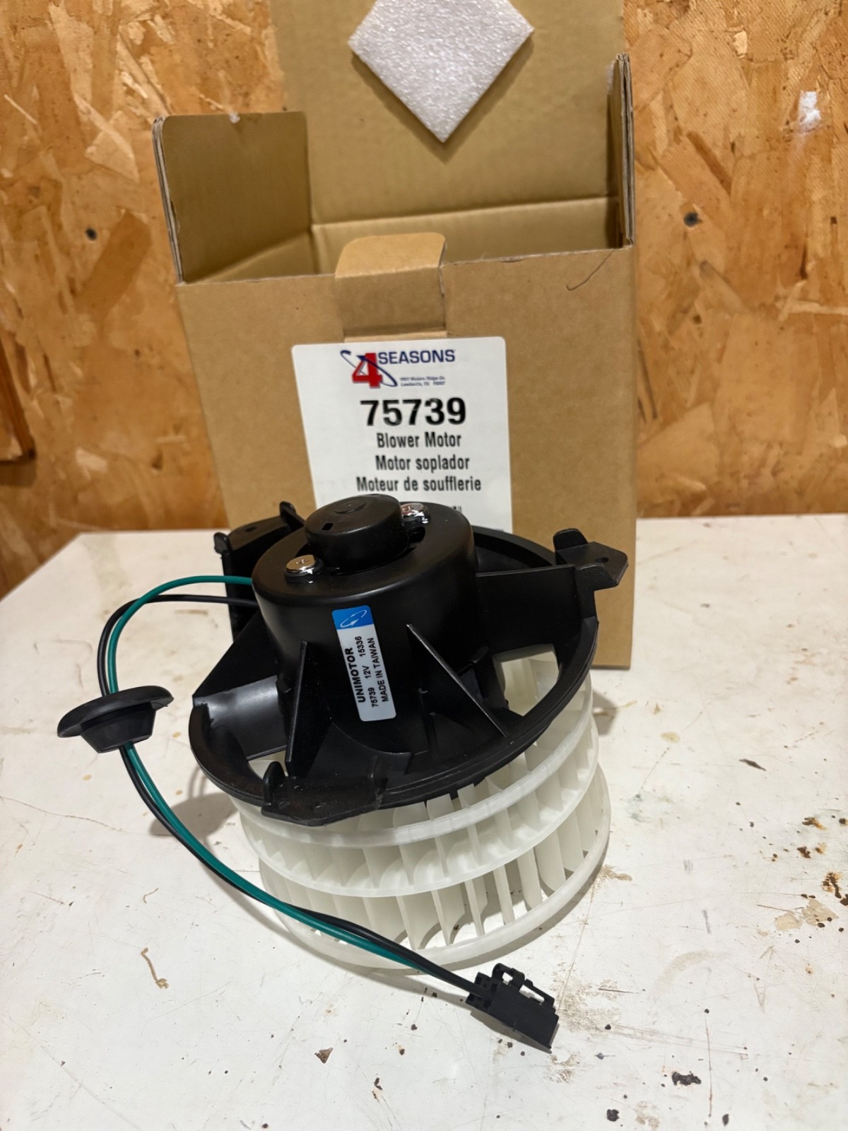 4 Seasons 75739 Blower Motor Front – NEW IN OPEN BOX
