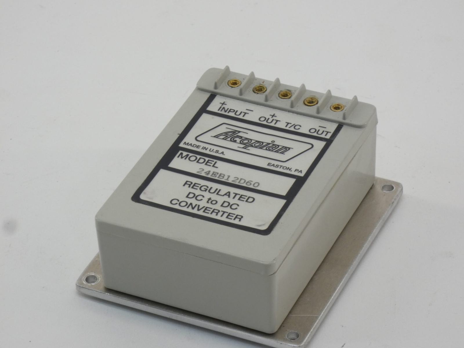 Acopian 24EB12D60 Regulated DC to DC Converter